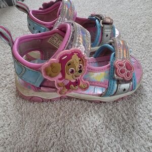 Paw Patrol Pink and Blue Kids Sandals